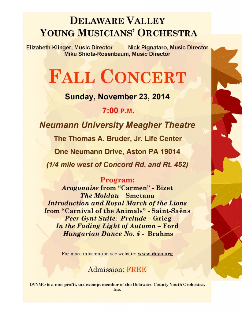YMOFallConcertPoster2014