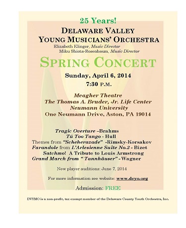 YMOSpringConcertPoster2014