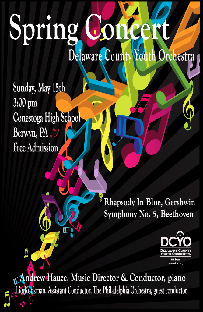 DCYO 2015 Spring Concert Poster